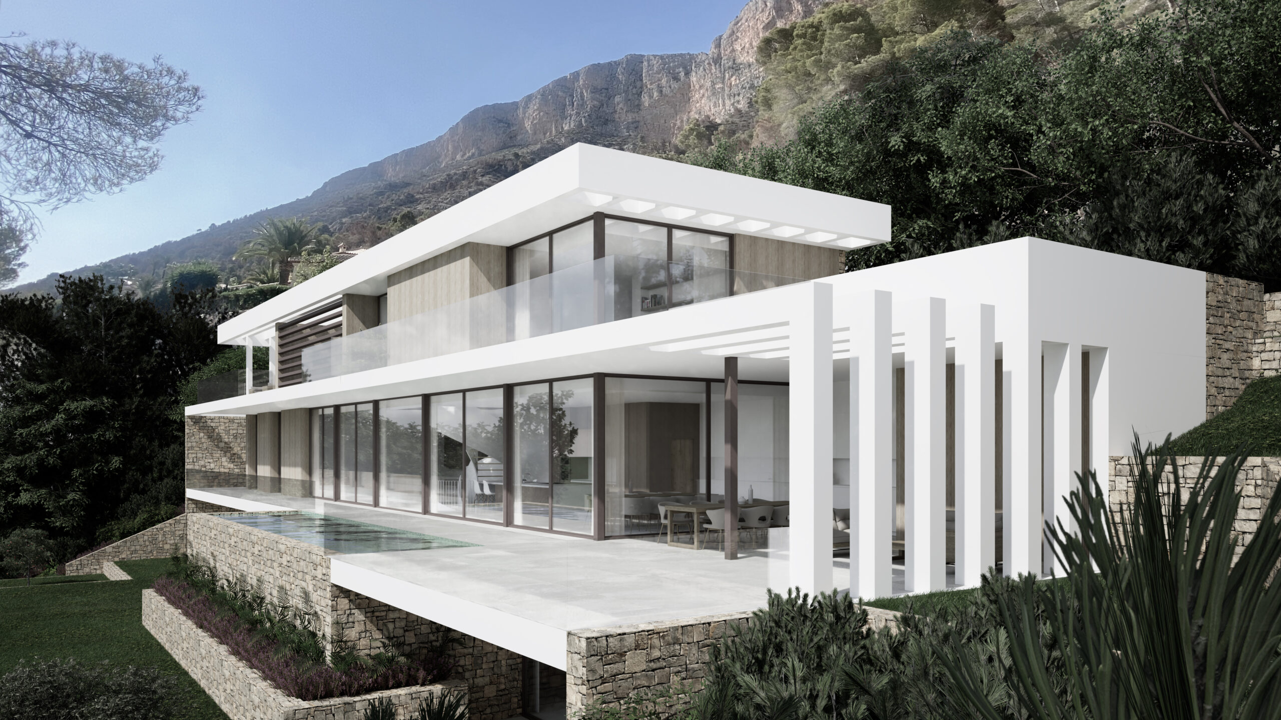 Vista de la propiedad