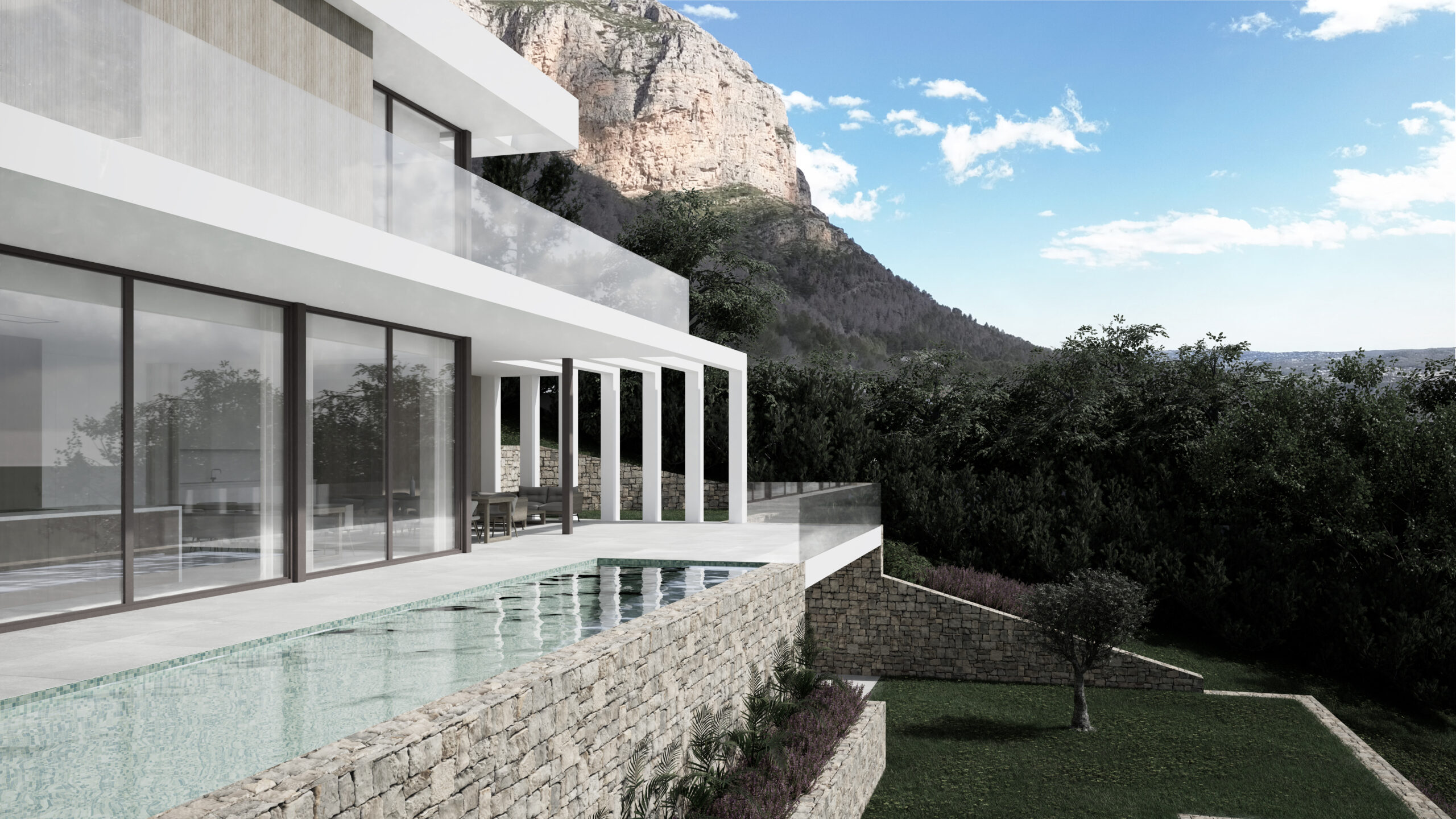 Vista de la propiedad