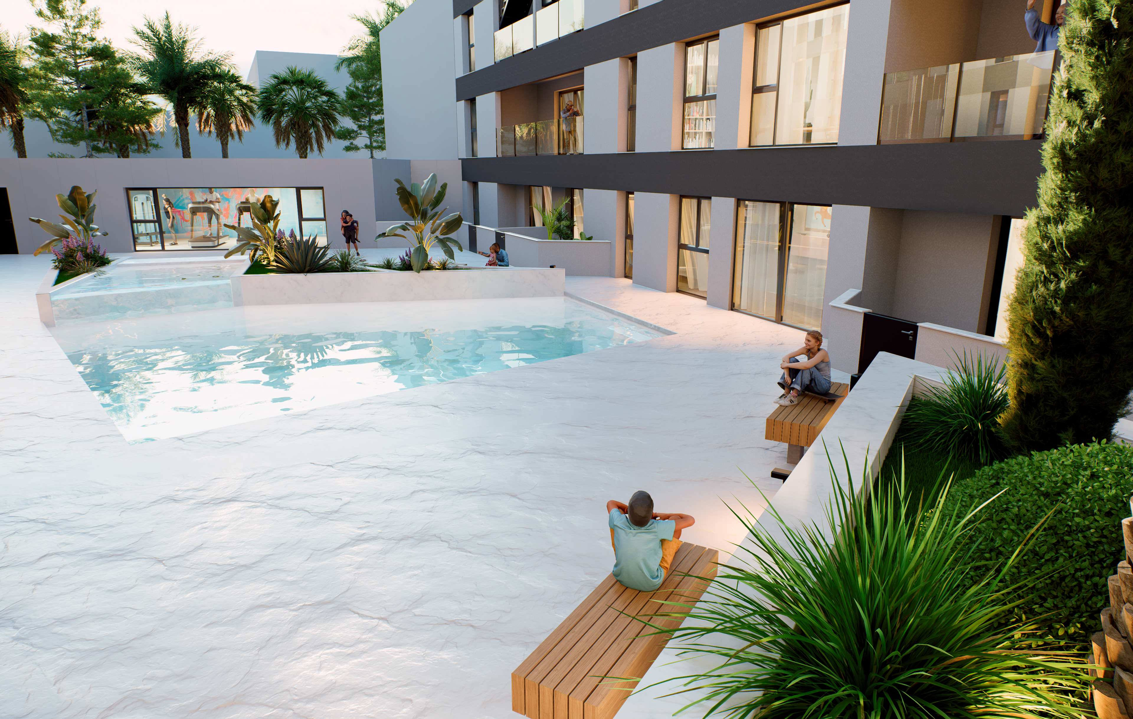 3 slaapkamer penthouse in Lo Pagán