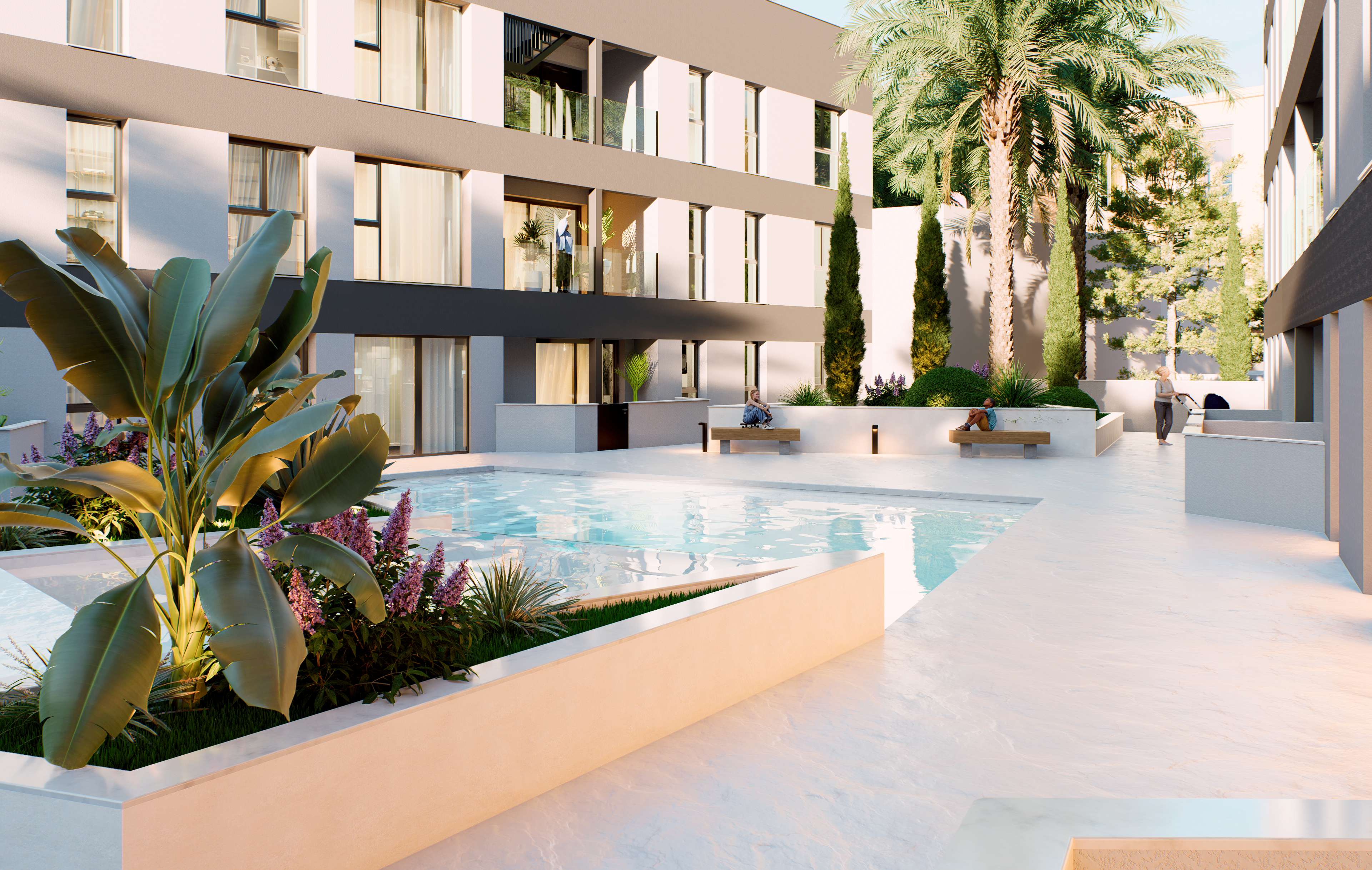 3 slaapkamer penthouse in Lo Pagán