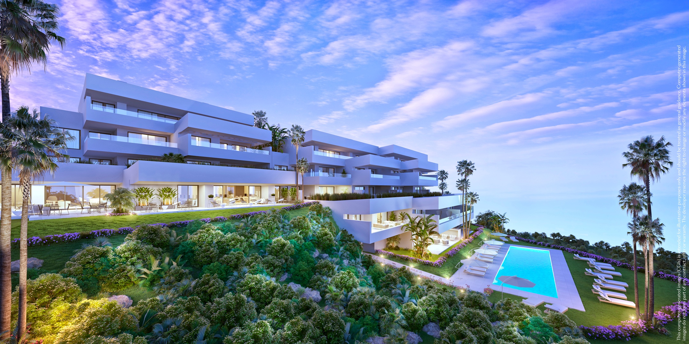 Appartement Ojen costa Espagne