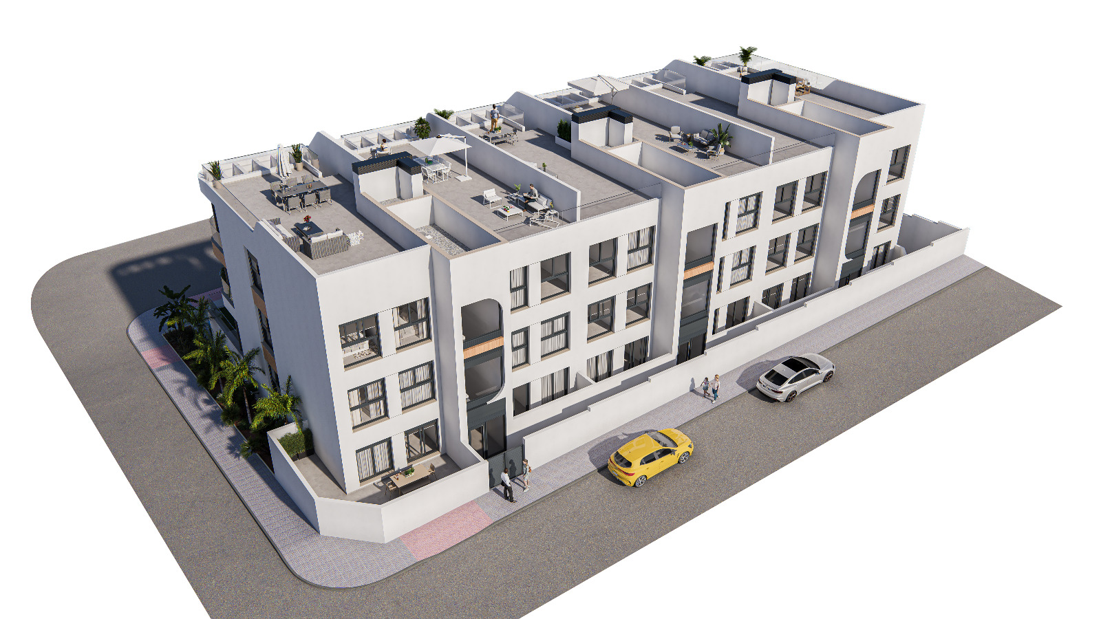 3 slaapkamer appartement in Benijófar